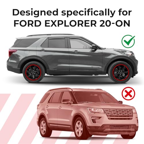 Window Deflectors Smoke Tinted In (4 Count)