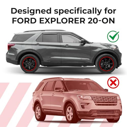 Window Deflectors Smoke Tinted In (4 Count)