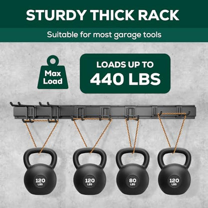 Garage Garden Tool Organizer Wall Mount