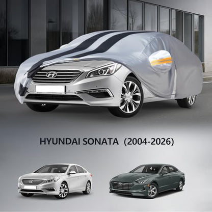 Multi Layer Car Cover Custom Fit for Hyundai Sonata