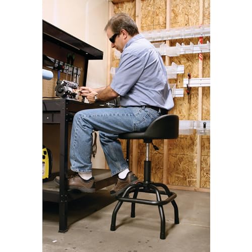 W85011 Pneumatic Swivel Bar Stool with Back Support