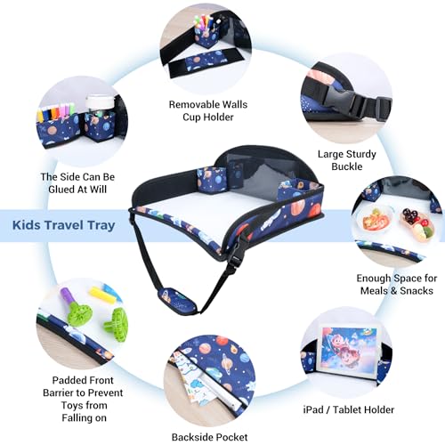 Kids Travel Tray for Toddler Car Seat
