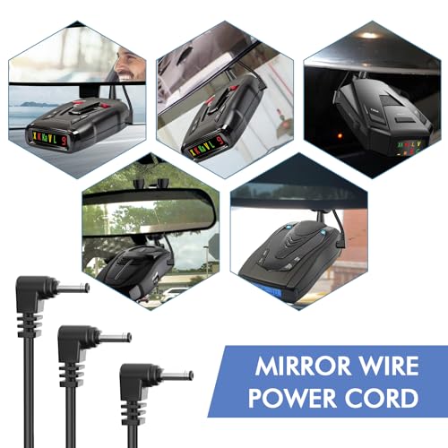Radar Detector Hardwire Power Cord