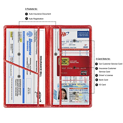 Car Registration & Insurance Card Holder
