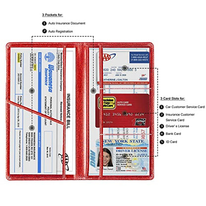 Car Registration & Insurance Card Holder