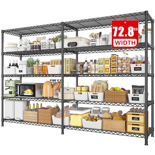 72.8" W Storage Shelves Load 1600LBS
