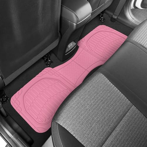 Cotton Candy Pink Car Floor Mats (3 Count)