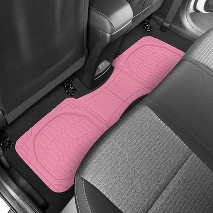 Cotton Candy Pink Car Floor Mats (3 Count)