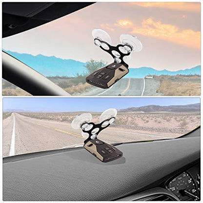 Windshield Suction Cup Mount Holder Compatible with Cobra Radar