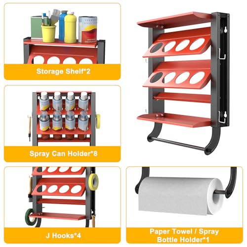 Spray Can Holder Rack