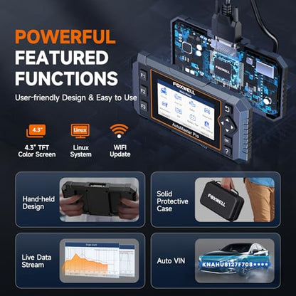 NT614 Elite OBD2 Scanner 4 System Code Reader Scan Engine ABS SRS Transmission