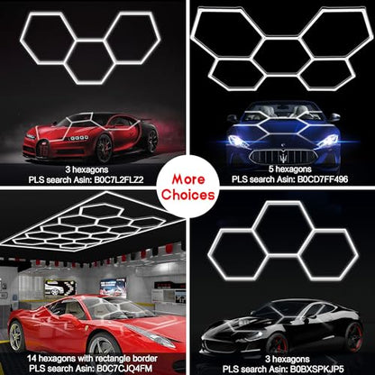 Hexagon Garage Light