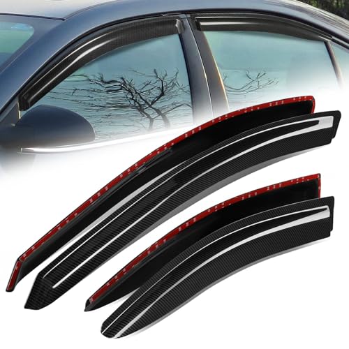 4PCS Tape On Window Visors for 2005 (4 Count)