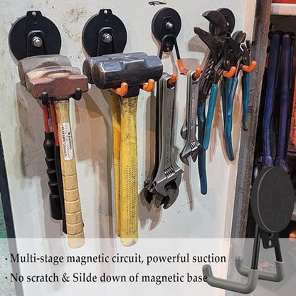 Heavy Duty Magnetic Hooks (4 Count)