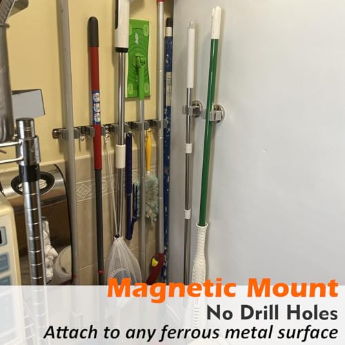 Magnetic Broom Holders (2 Count)