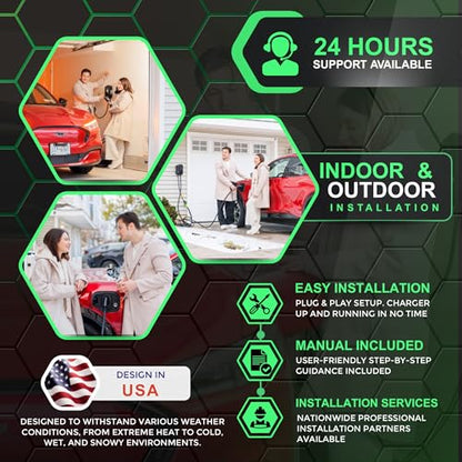 MACH 1 Fast 48 Amp Level 2 EV Charger