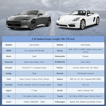 Car Cover Waterproof All Weather for Automobiles