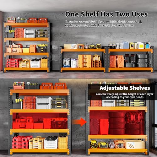 59" W Garage Storage Rack