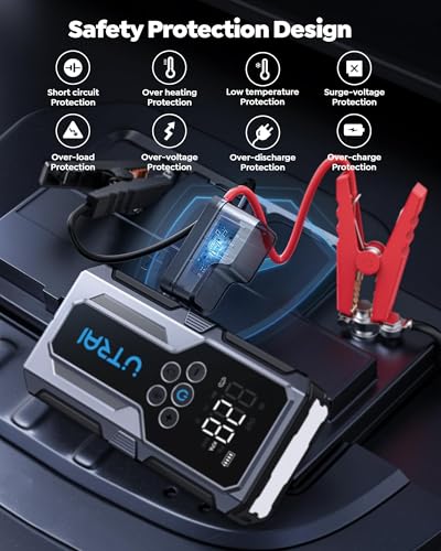 Jump Starter with Air Compressor