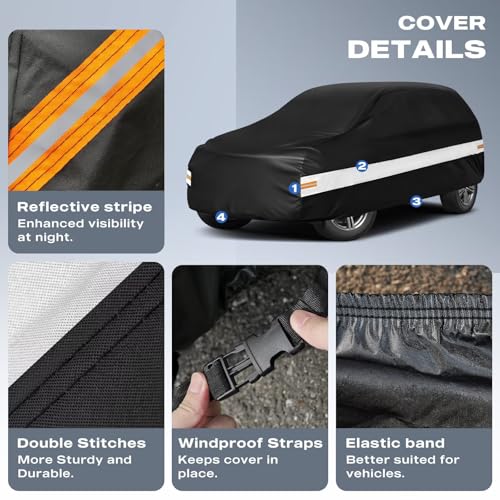 10 Layers Minivan Car Cover Custom Fit for Dodge Grand Caravan