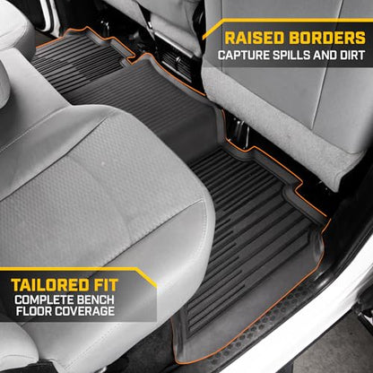 JustFit™ 3D Custom Fit Floor Mats for Dodge Ram 1500 Crew Cab 2009