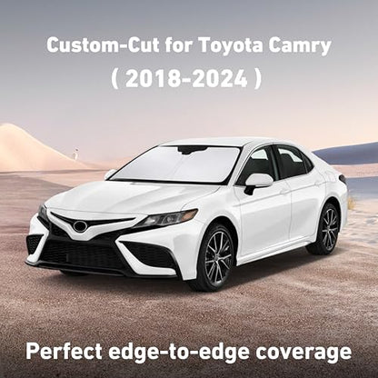 Windshield Sunshade Compatible for Toyota Camry 2018