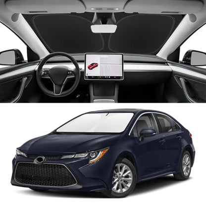 Custom Fit Windshield Sun Shade for Toyota Corolla 2020