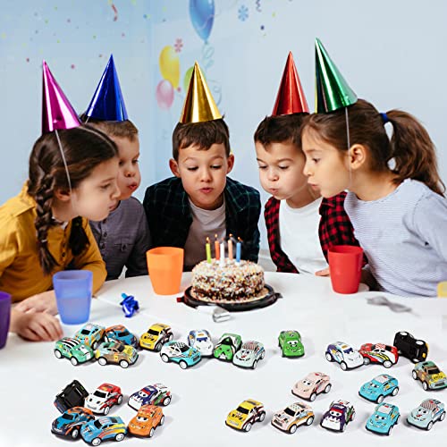 36PCS Mini Pull Back Cars for Kids Toddlers 3 (36 Count)