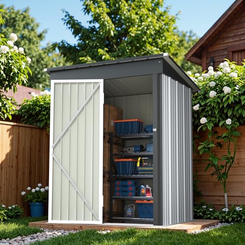 Outdoor Storage Shed 5 x 3 ft. Utility Tool Shed