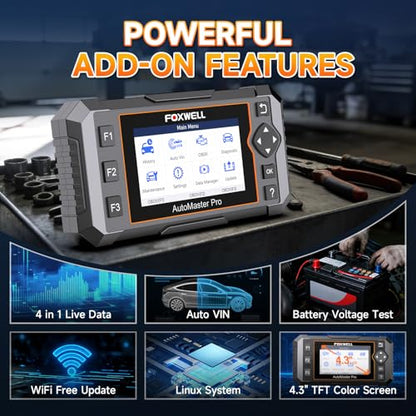 2026 FOXWELL NT614 Elite OBD2 Scanner