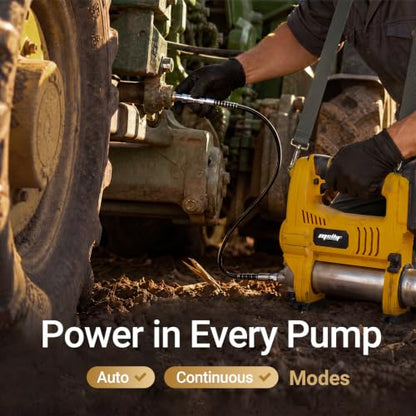 Cordless Grease Gun Compatible with DeWalt 20V Battery