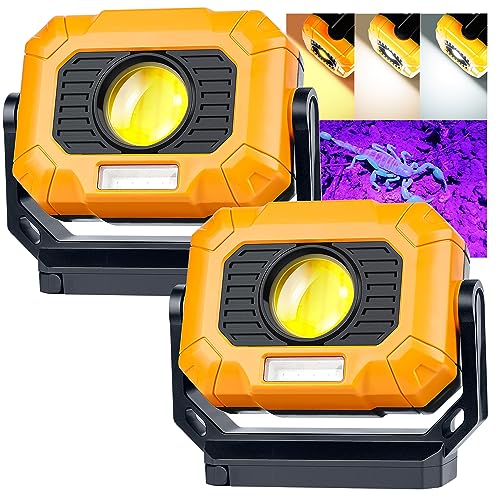 2 Pack Magnetic Work Lights (2 Count)
