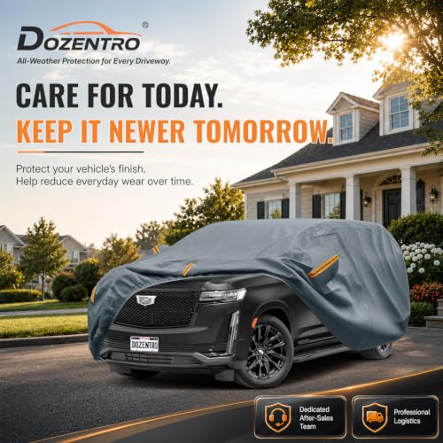 Waterproof Heavy Duty Car Cover Custom Fit Cadillac Escalade ESV
