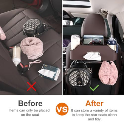 Car Seat Back Cup Holder