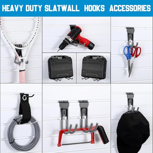 36 Pcs Slatwall Hooks & Hangers (36 Count)