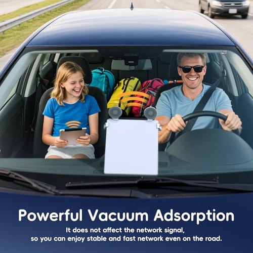 for Starlink Mini Suction Cup Mount for Dashboard & Windshield Ensures Stable Satellite Signal