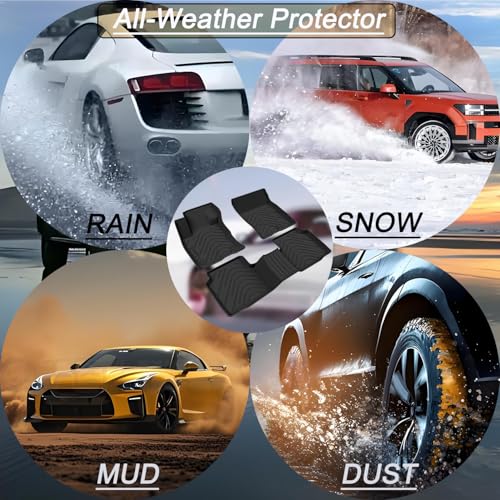 All Weather TPE Floor Mats Custom (3 Count)