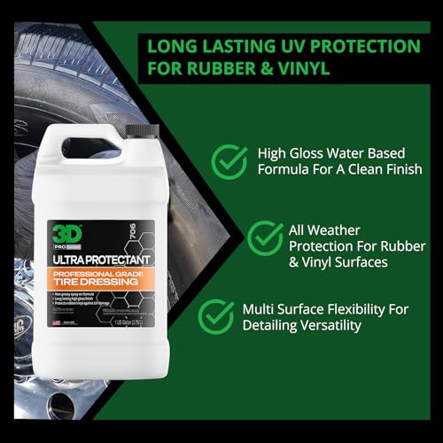Ultra Protectant Tire Shine Spray (128 Fl Oz)