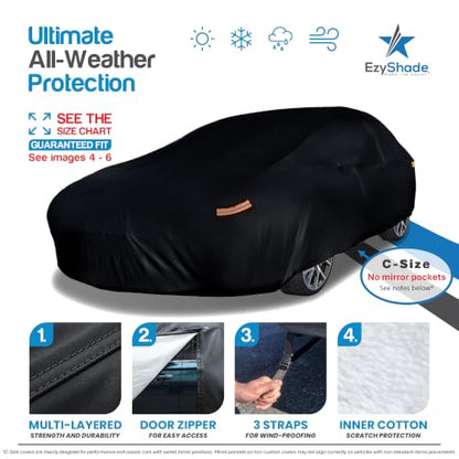 Sports Car Cover Waterproof All Weather. See Size
