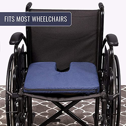 Gradual Slope Seat Cushion for Coccyx
