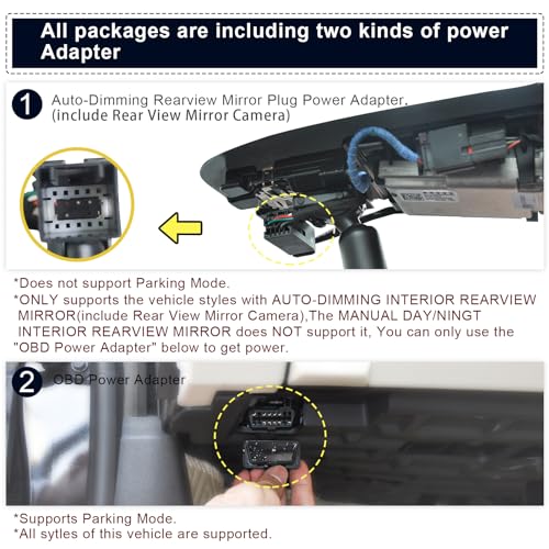 4K Dash Cam Custom fit for GMC Yukon