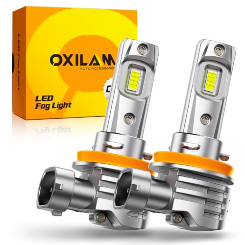 H11 LED Bulbs H8 H9 6500K Cool White Fog Bulb (2 Count)