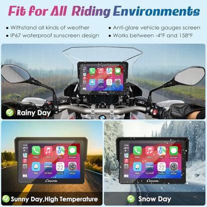W502B 5" for BMW R1200GS R1250GS S1000XR Motorcycle