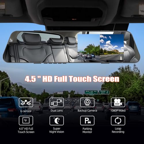 Mirror Dash Cam for Cars
