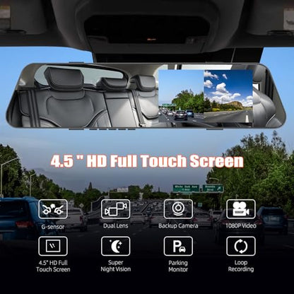 Mirror Dash Cam for Cars