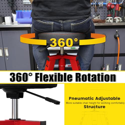 Adjustable Tall Shop Stool