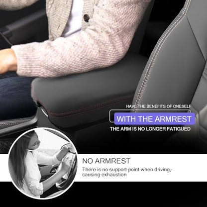 2025 2026 Frontier Center Console Cover Compatible with 2022 2023 2024 2025 2026 Nissan Frontier Accessories Armrest Console Cover Pets Scratch Resistant