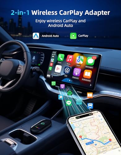 Wireless CarPlay & Android Auto Adapter