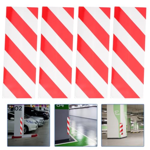 4Pcs Foam Bumper Guard Garage Wall Protector Corner Strip for Car Door Edge Protection and Pole Padding