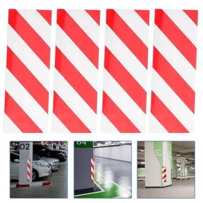 4Pcs Foam Bumper Guard Garage Wall Protector Corner Strip for Car Door Edge Protection and Pole Padding